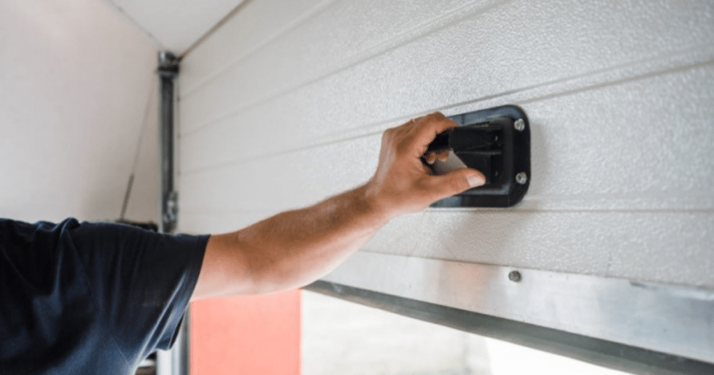 Can you replace one piece of garage door?